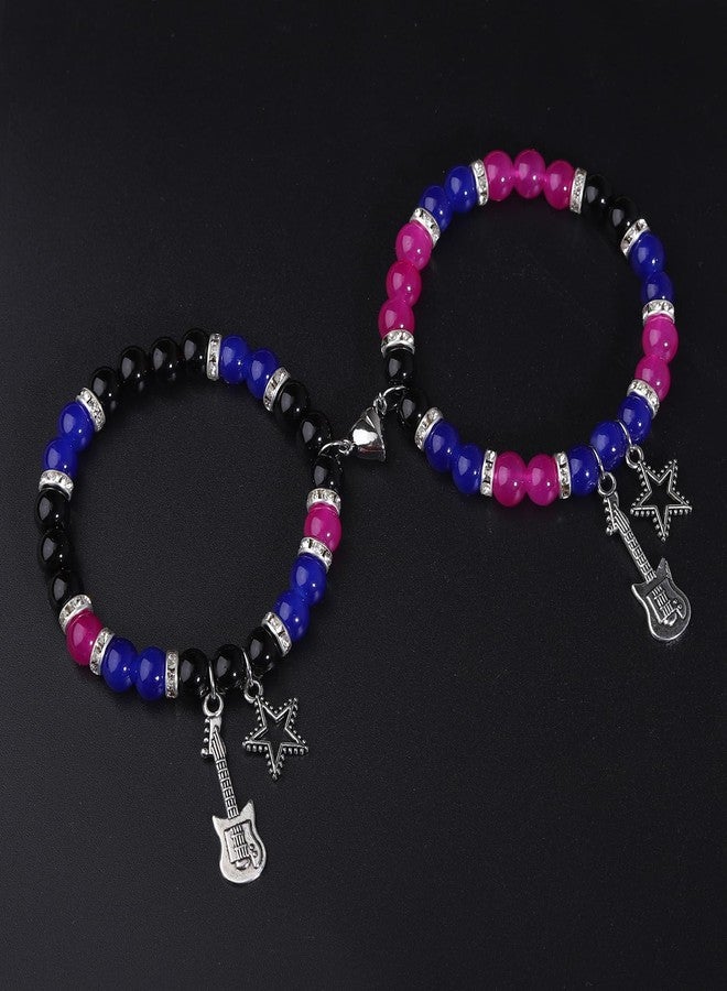 Korotho TV Matching Bracelets for Women, Tv G Bracelets Matching Jewelry for Couples Best Friends Christmas Friendship Bff Gift Y2K Bracelet Valentines Day Gifts for Her Him (TG) - Image 5